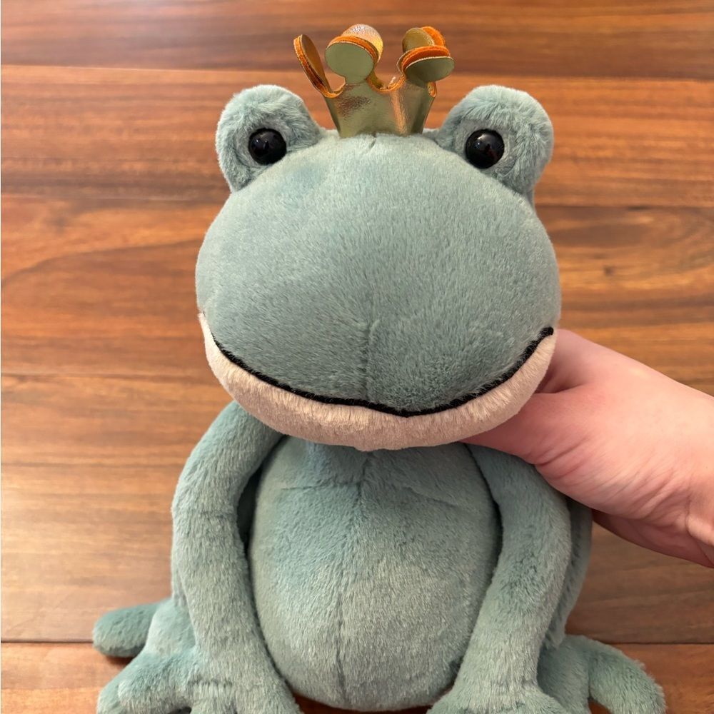 Jellycat Fabian the Frog Prince NWT - Picture 2 of 4